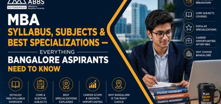MBA Syllabus, Subjects & Best Specializations