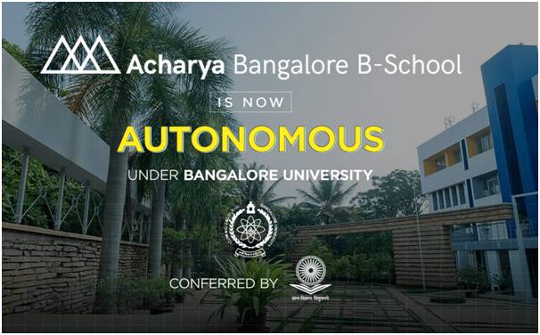Acharya Bangalore B-School attains autonomous status; valid for 10 years