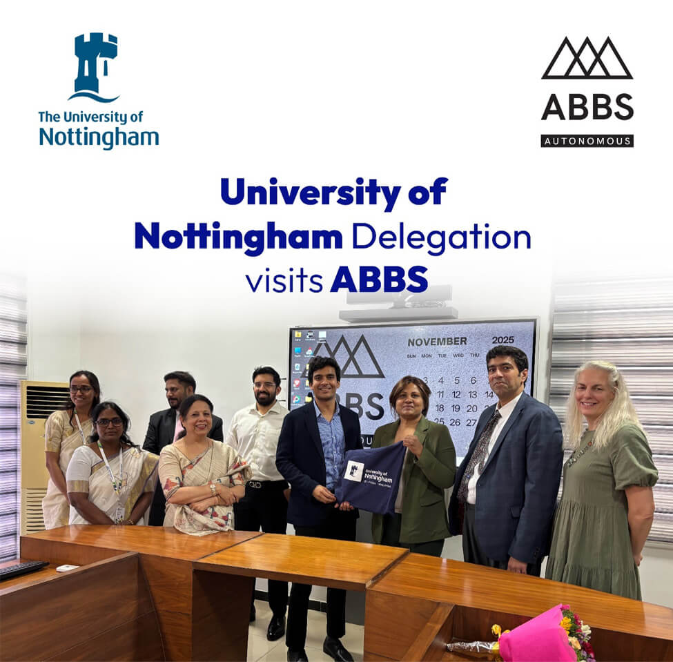 University of Nottingham delegation visits ABBS – (21st November 2025)