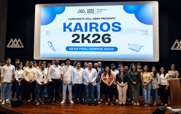 Acharya Bangalore B-School Hosts KAIROS 2026 Mega Pool Drive, Connecting 500+ Candidates with 33 Leading Recruiters