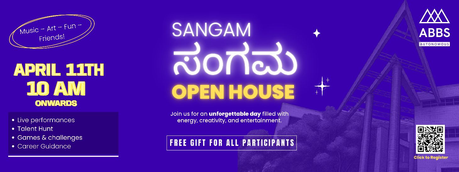 Sangam Open House | join us for an unforgettable day filled with energy, creativity and entertainment.