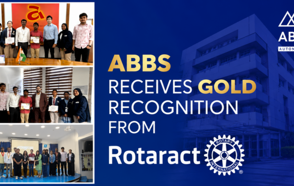 Rotaract Club of ABBS Receives Gold Recognition from District 3192