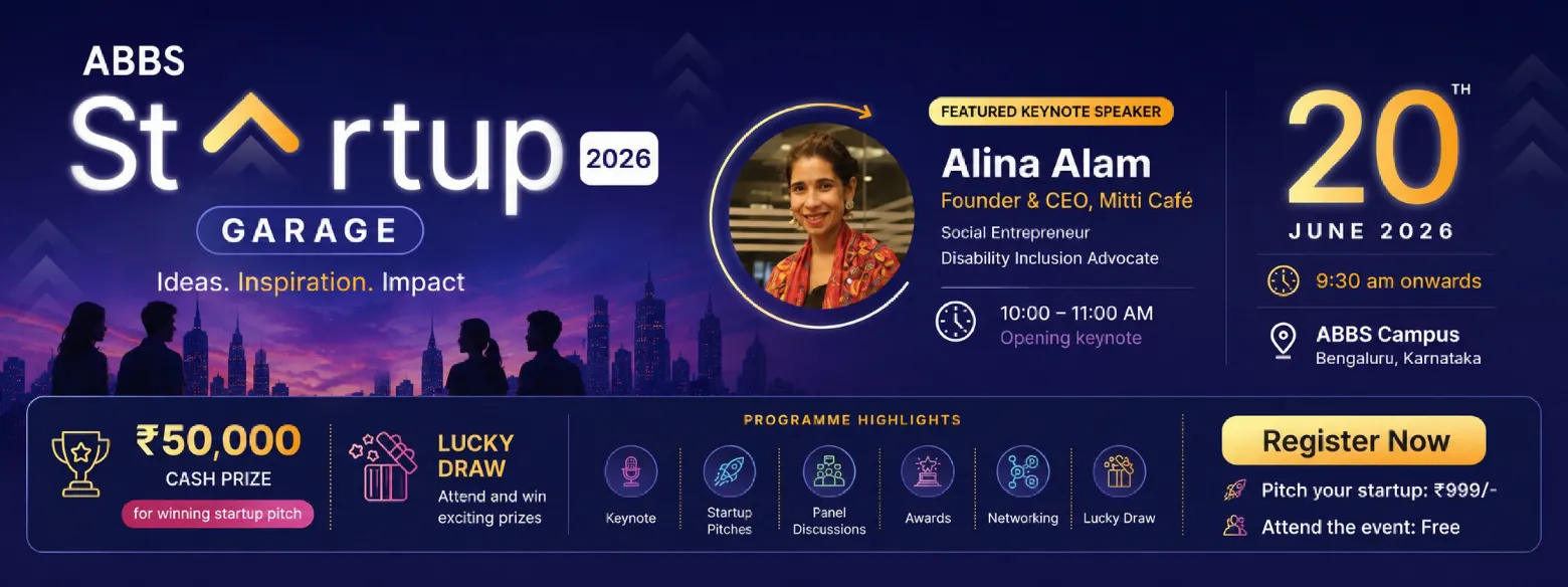ABBS Startup 2026 | Garage