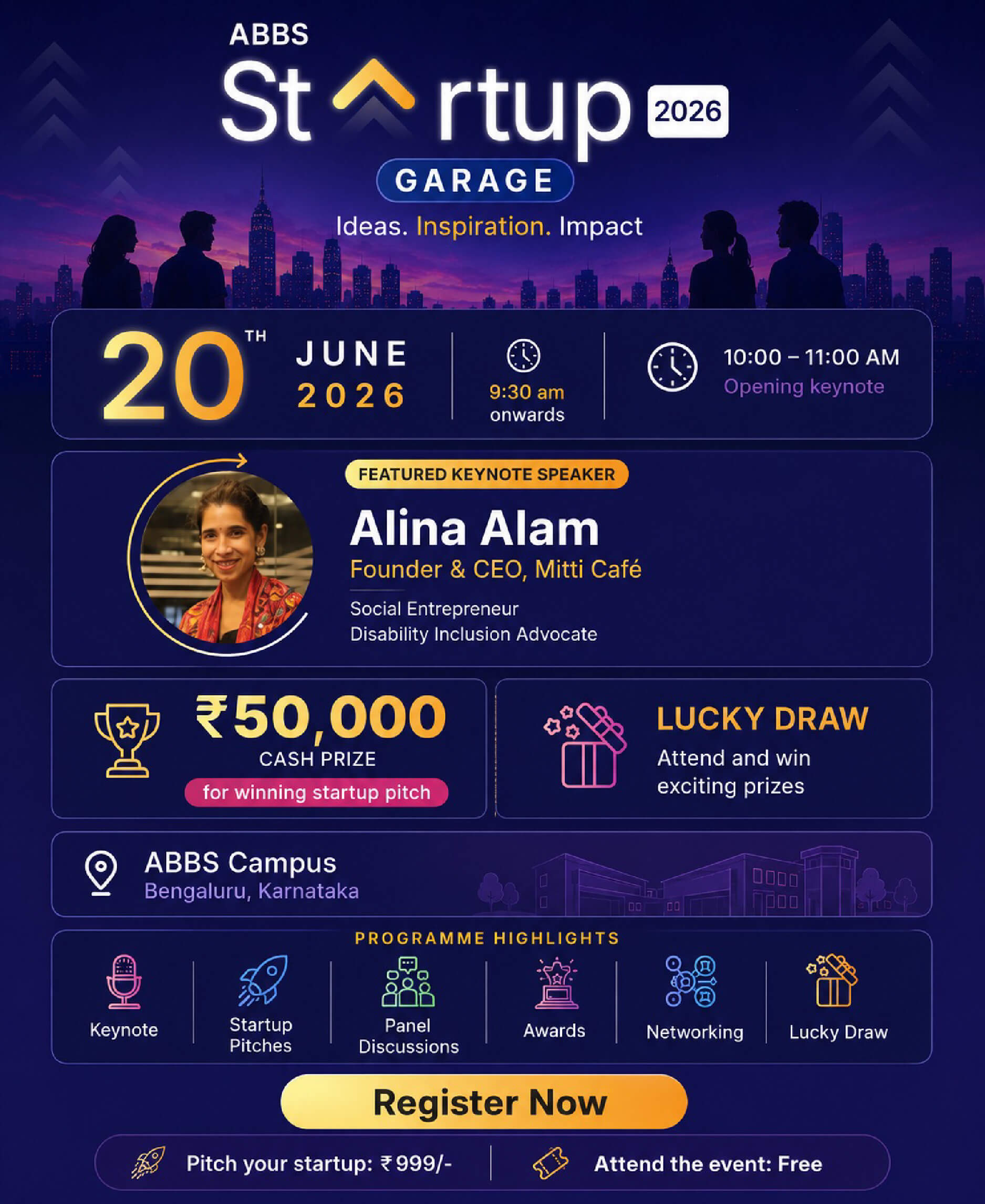 ABBS Startup Garage 2026