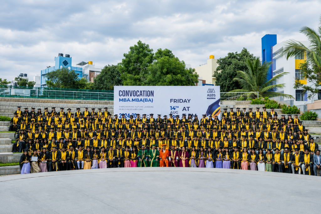Acharya Bangalore B School Celebrates Convocation of MBA Batch 2024-26 with Pride and Excellence