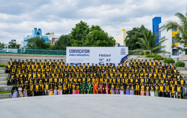 Acharya Bangalore B School Celebrates Convocation of MBA Batch 2024-26 with Pride and Excellence