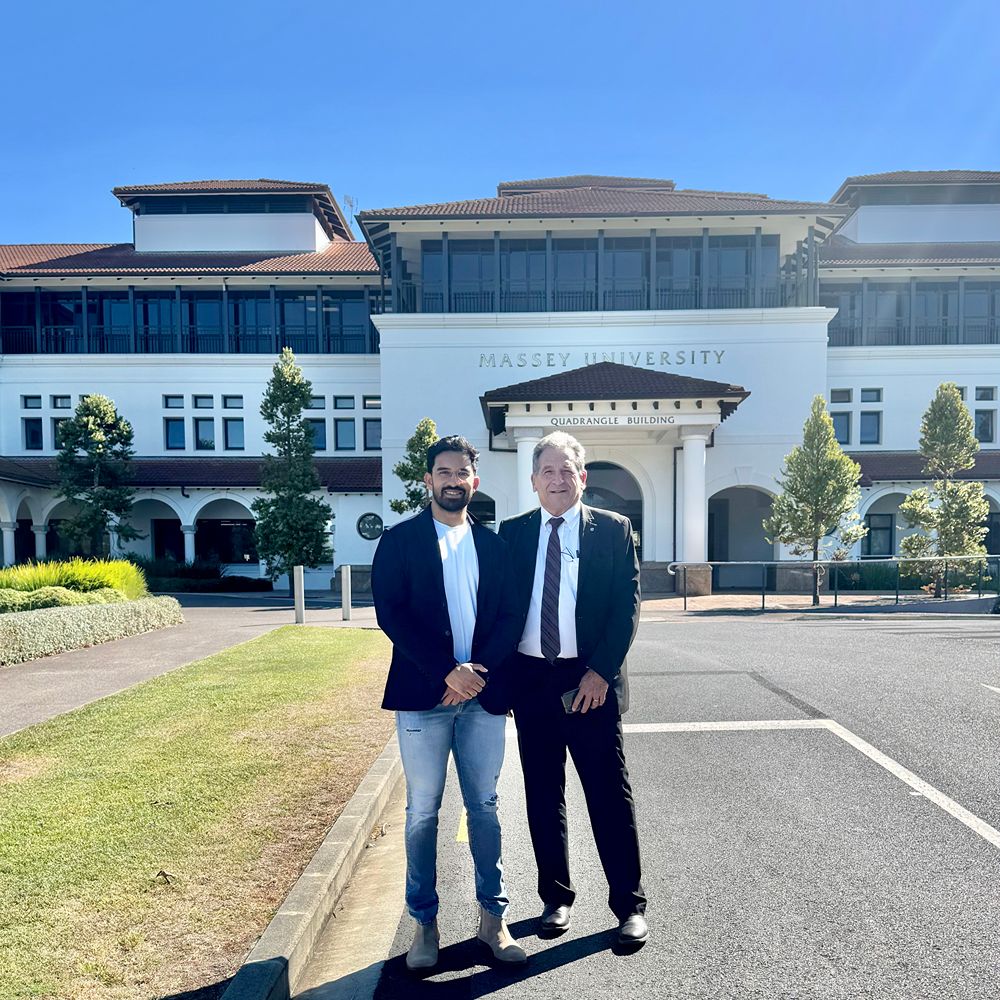 ABBS delegation meeting with Massey University