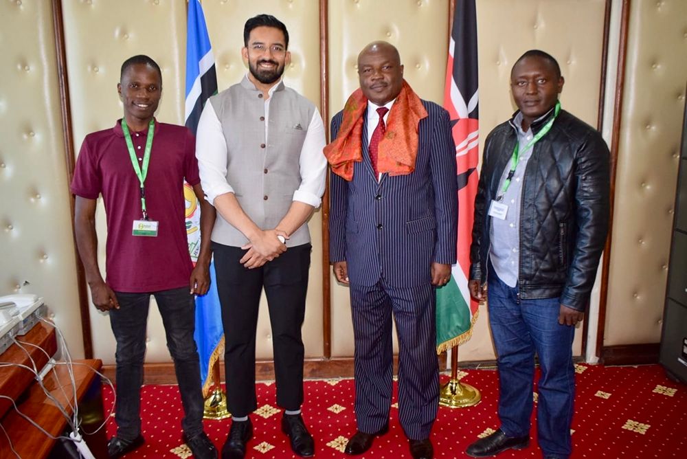 Meeting with Principal Secretary, Labour and Skill Development, Kenya