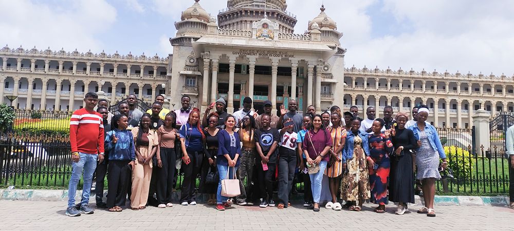 Zimbabwean students explore Bengaluru